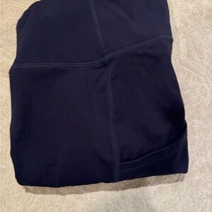 lulu lemon navy blue 7/8 pant
